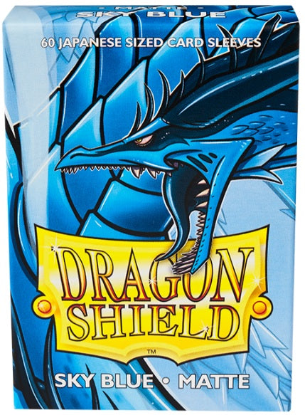 DRAGON SHIELD SLEEVES JAPANESE MATTE SKY BLUE