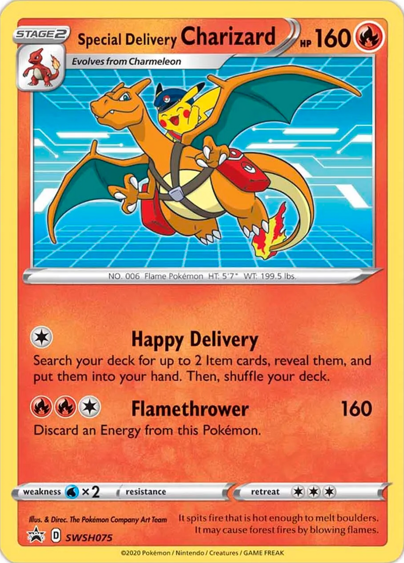 Special Delivery Charizard (SWSH075) [Sword & Shield: Black