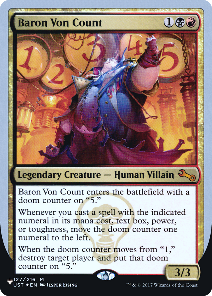 Baron Von Count (Unfinity Foil Edition) [The List]