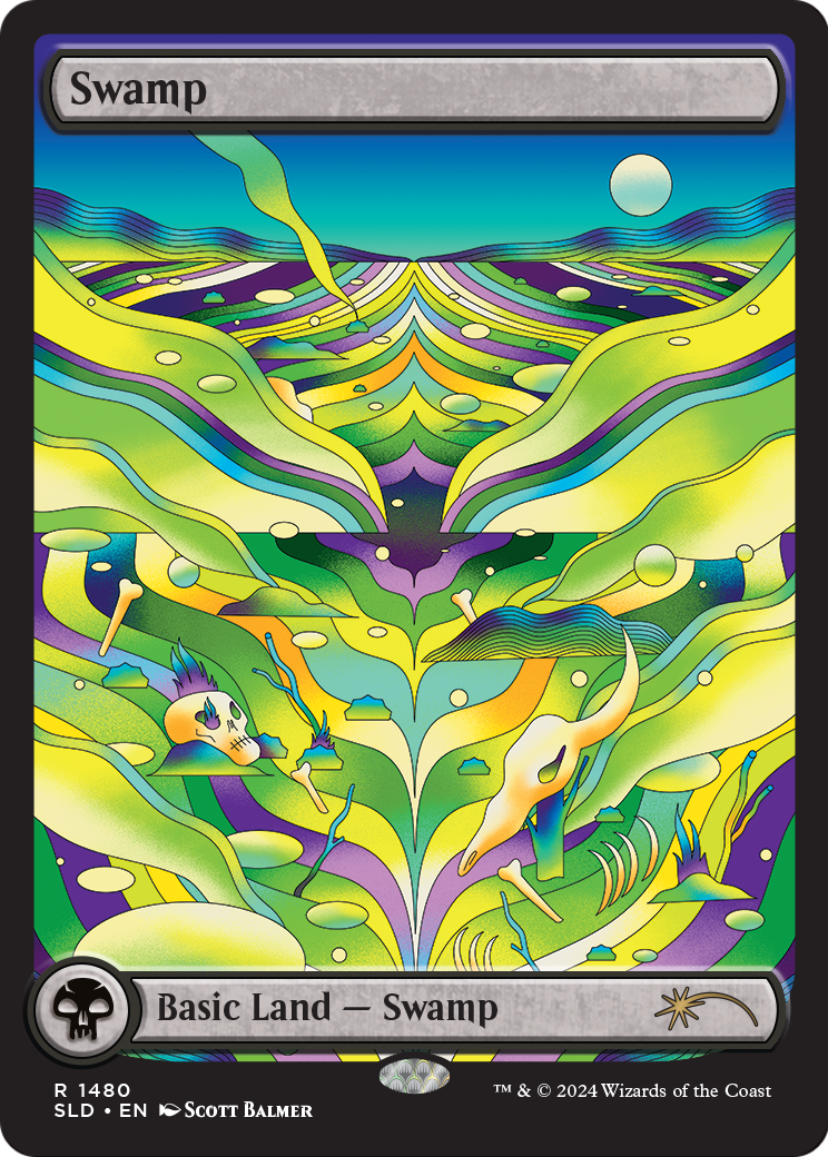 Swamp (SLD-1480) - Secret Lair Drop Foil