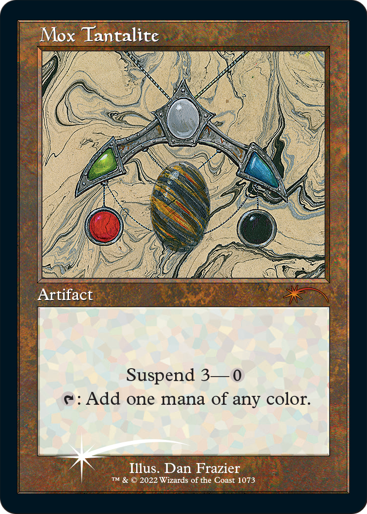 Mox Tantalite (SLD-1073) - Secret Lair Drop Etched Foil