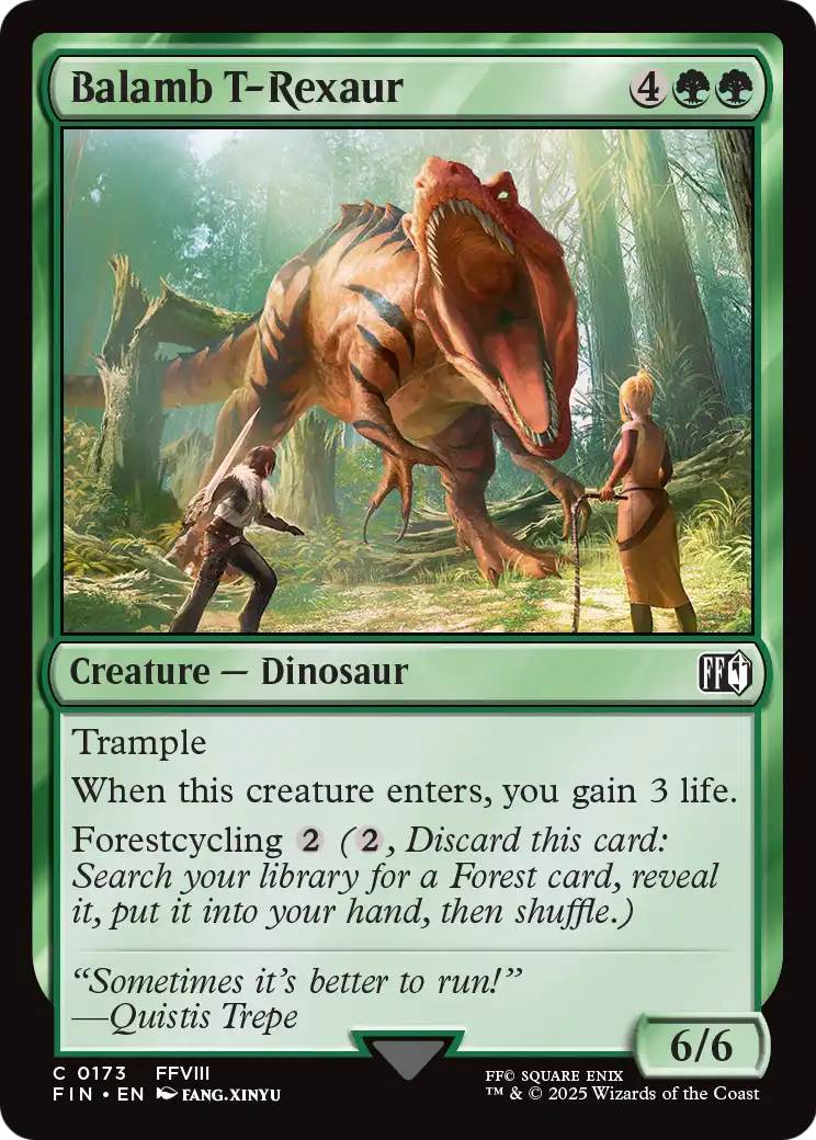 Balamb T-Rexaur [FINAL FANTASY]
