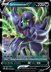 Grimmsnarl V (SWSH057) (Jumbo Card) [Sword & Shield: Black Star Promos]