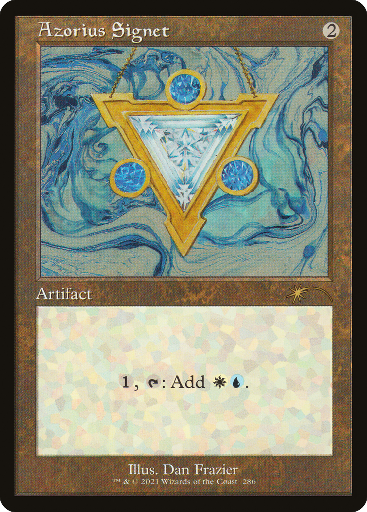 Azorius Signet (Retro) [Secret Lair Drop Series]
