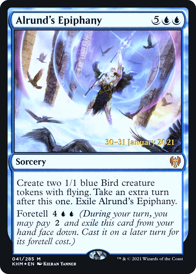 Alrund's Epiphany [Kaldheim Prerelease Promos]