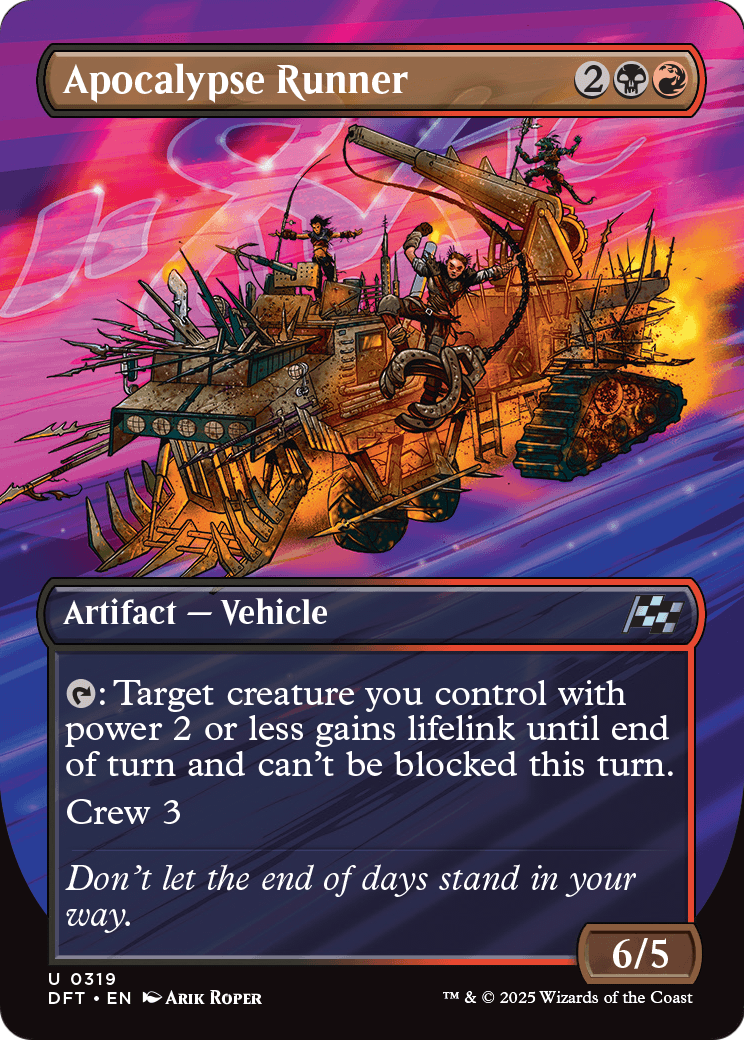 Apocalypse Runner (Borderless) [Aetherdrift]