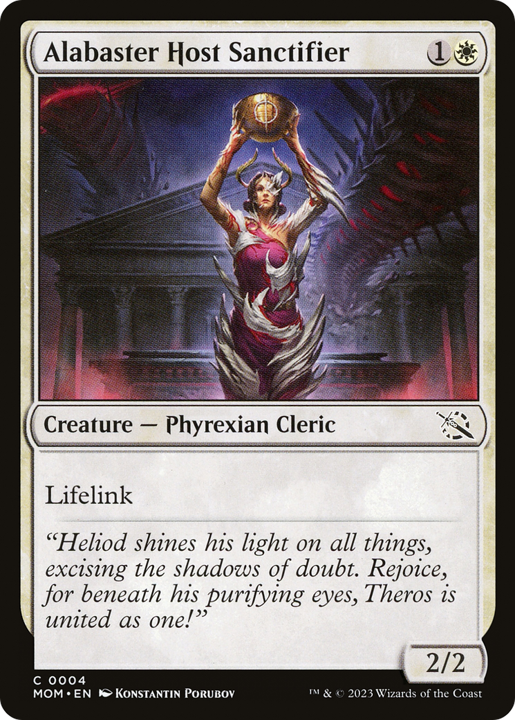 Alabaster Host Sanctifier [March of the Machine]