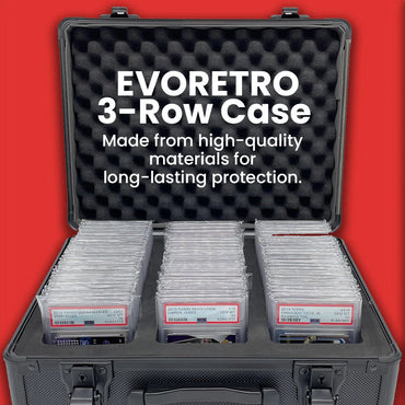 EVORETRO 3-Row Aluminum Graded Case with Key System