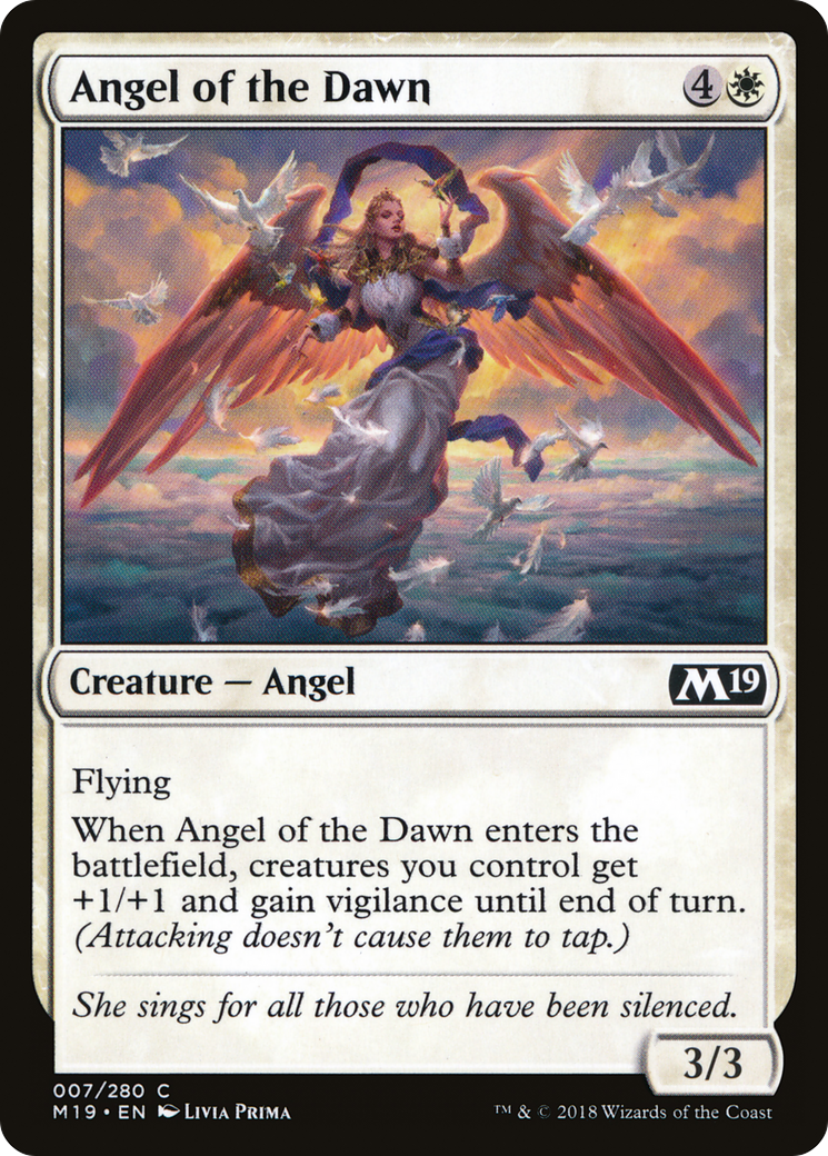Angel of the Dawn [Core Set 2019]