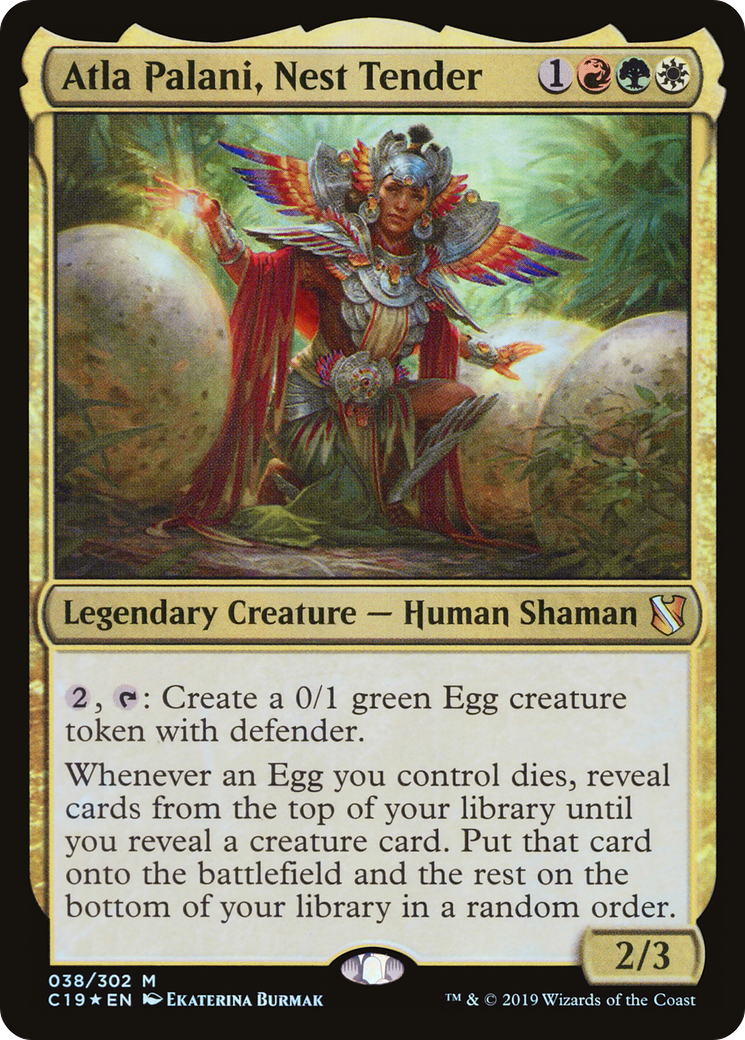 Atla Palani, Nest Tender [Commander 2019]
