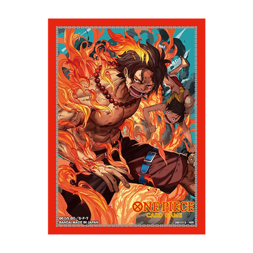 One Piece Card Game Sleeves – Portgas D. Ace (70 ct)