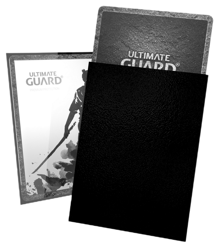 Ultimate Guard SLEEVES KATANA BLACK 100CT