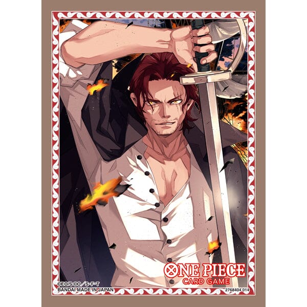 One Piece Card Game Sleeves – Shanks (70 ct)