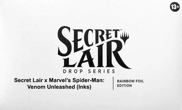 Secret Lair Drop: Secret Lair x Marvel's Spider-Man: Venom Unleashed (Inks) - Rainbow Foil Edition