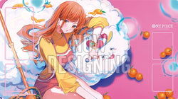 One Piece Card Game Playmat – CardFest 2024–2025 Edition (Includes Exclusive Zeus Card featuring Nami)