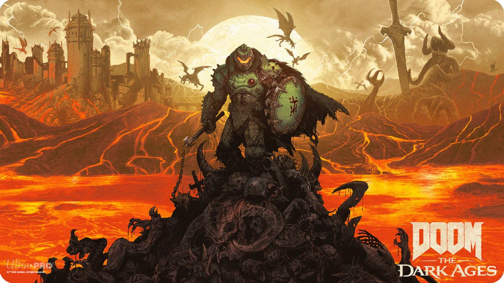 Ultra PRO Playmat – DOOM: The Dark Ages – Wrath