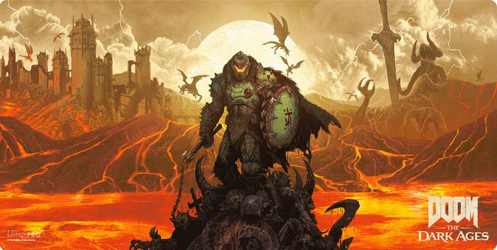 Ultra PRO Extended Playmat – DOOM: The Dark Ages – Wrath
