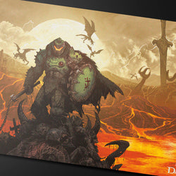 Ultra PRO Extended Playmat – DOOM: The Dark Ages – Wrath