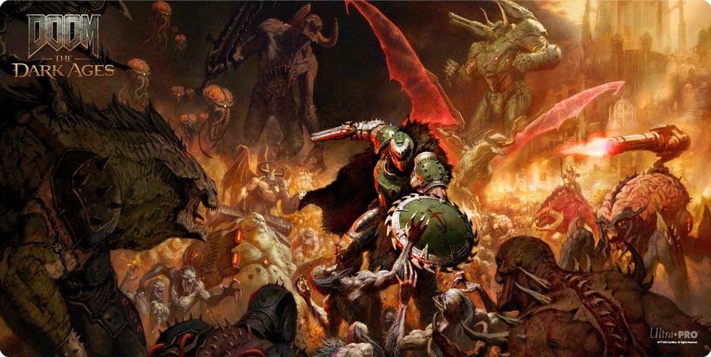 Ultra PRO Extended Playmat – DOOM: The Dark Ages – Onslaught