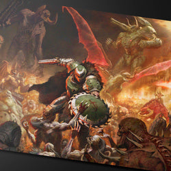 Ultra PRO Extended Playmat – DOOM: The Dark Ages – Onslaught