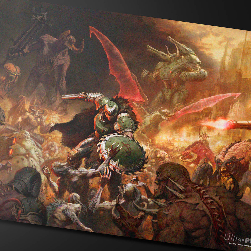 Ultra PRO Playmat – DOOM: The Dark Ages – Onslaught