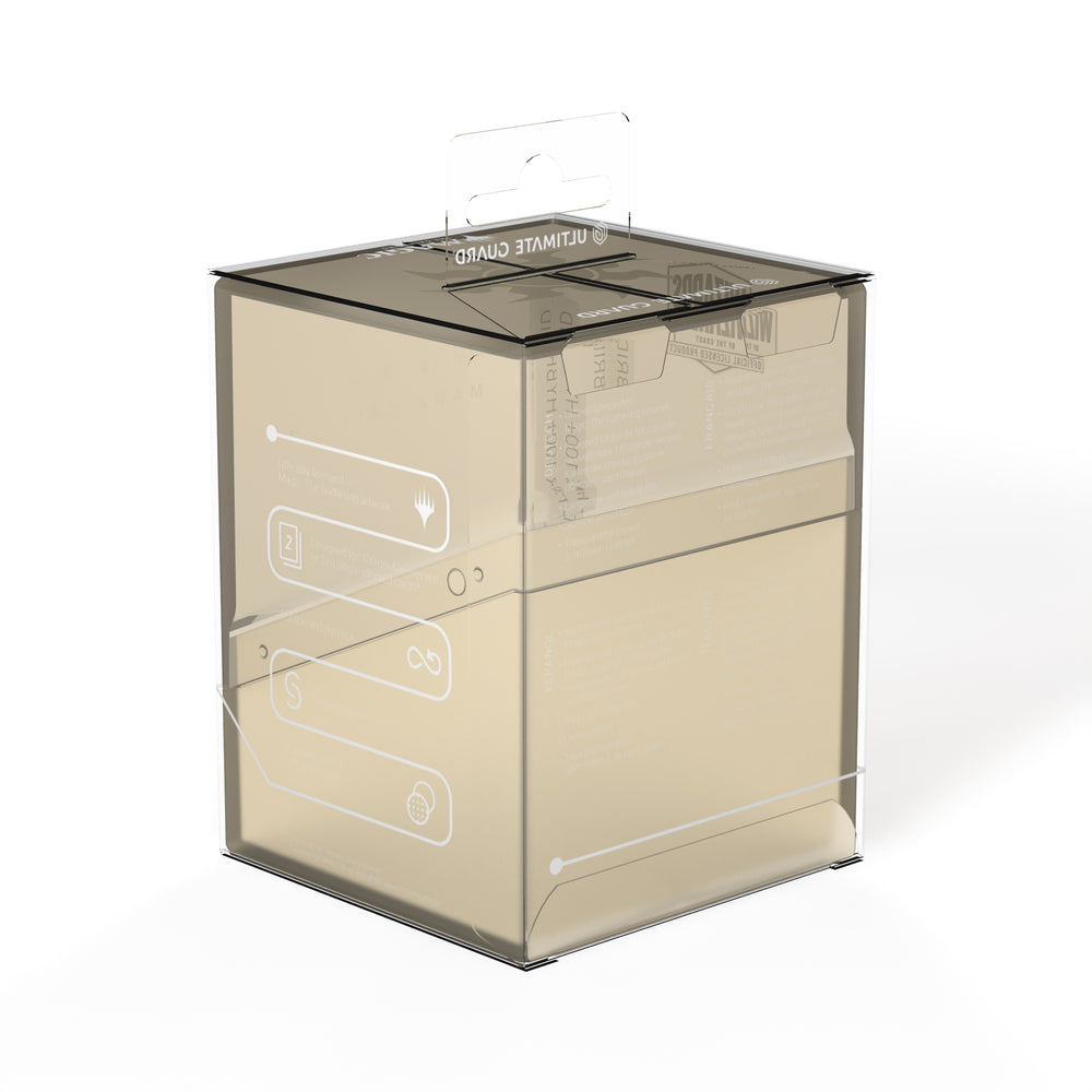 Ultimate Guard Deck Case Boulder 100+ – Magic: The Gathering Mana Edition: Plains