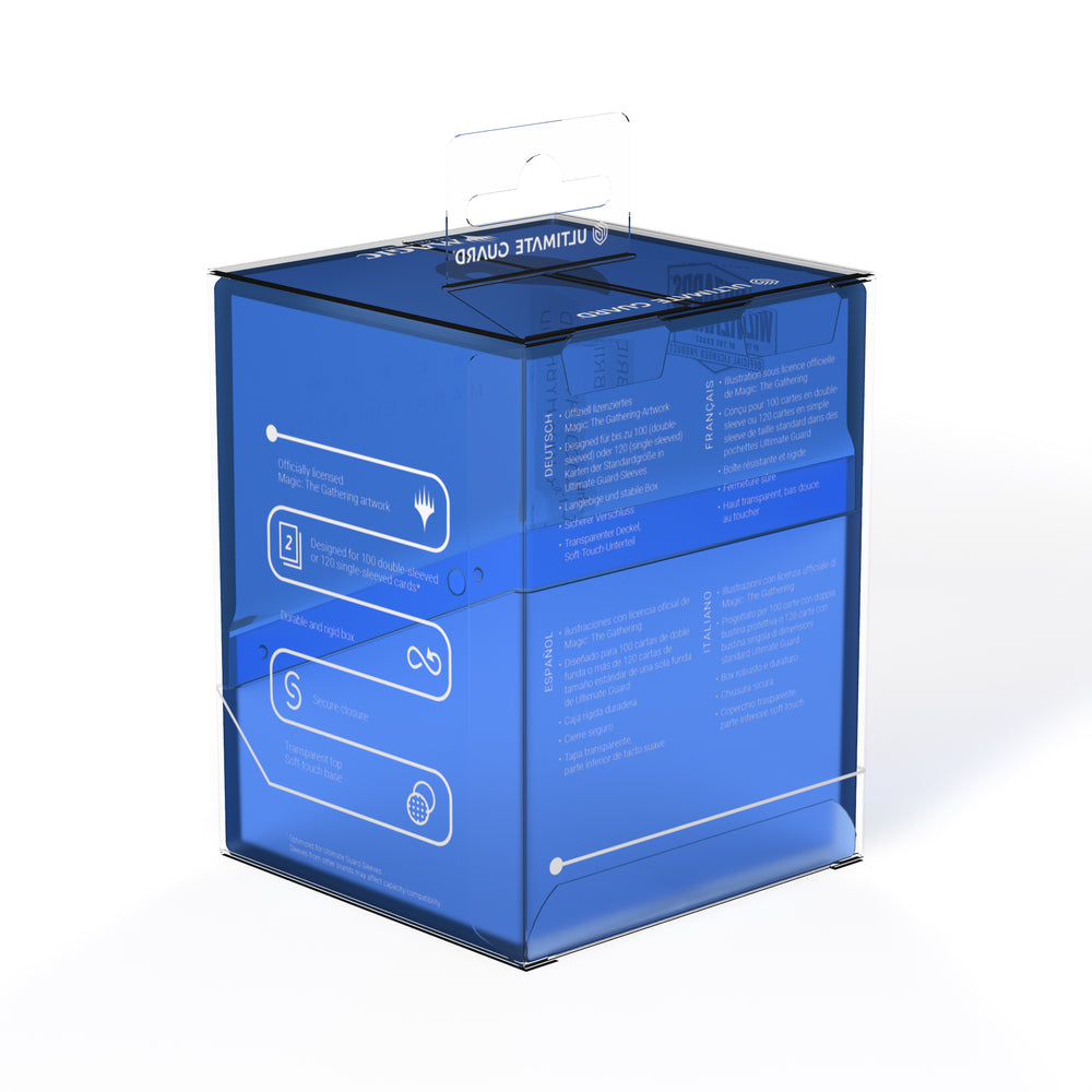 Ultimate Guard Deck Case Boulder 100+ – Magic: The Gathering Mana Edition: Island