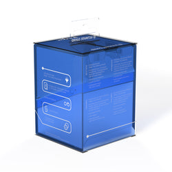 Ultimate Guard Deck Case Boulder 100+ – Magic: The Gathering Mana Edition: Island