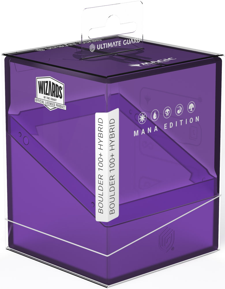 Ultimate Guard Deck Case Boulder 100+ – Magic: The Gathering Mana Edition: Swamp