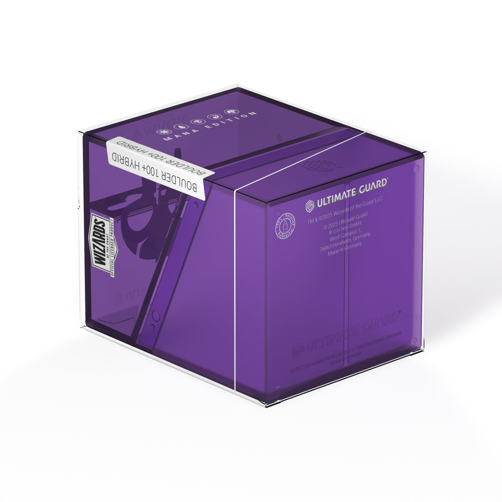 Ultimate Guard Deck Case Boulder 100+ – Magic: The Gathering Mana Edition: Swamp