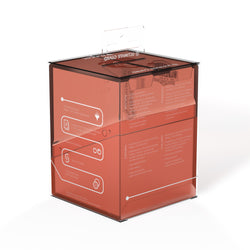 Ultimate Guard Deck Case Boulder 100+ – Magic: The Gathering Mana Edition: Mountain