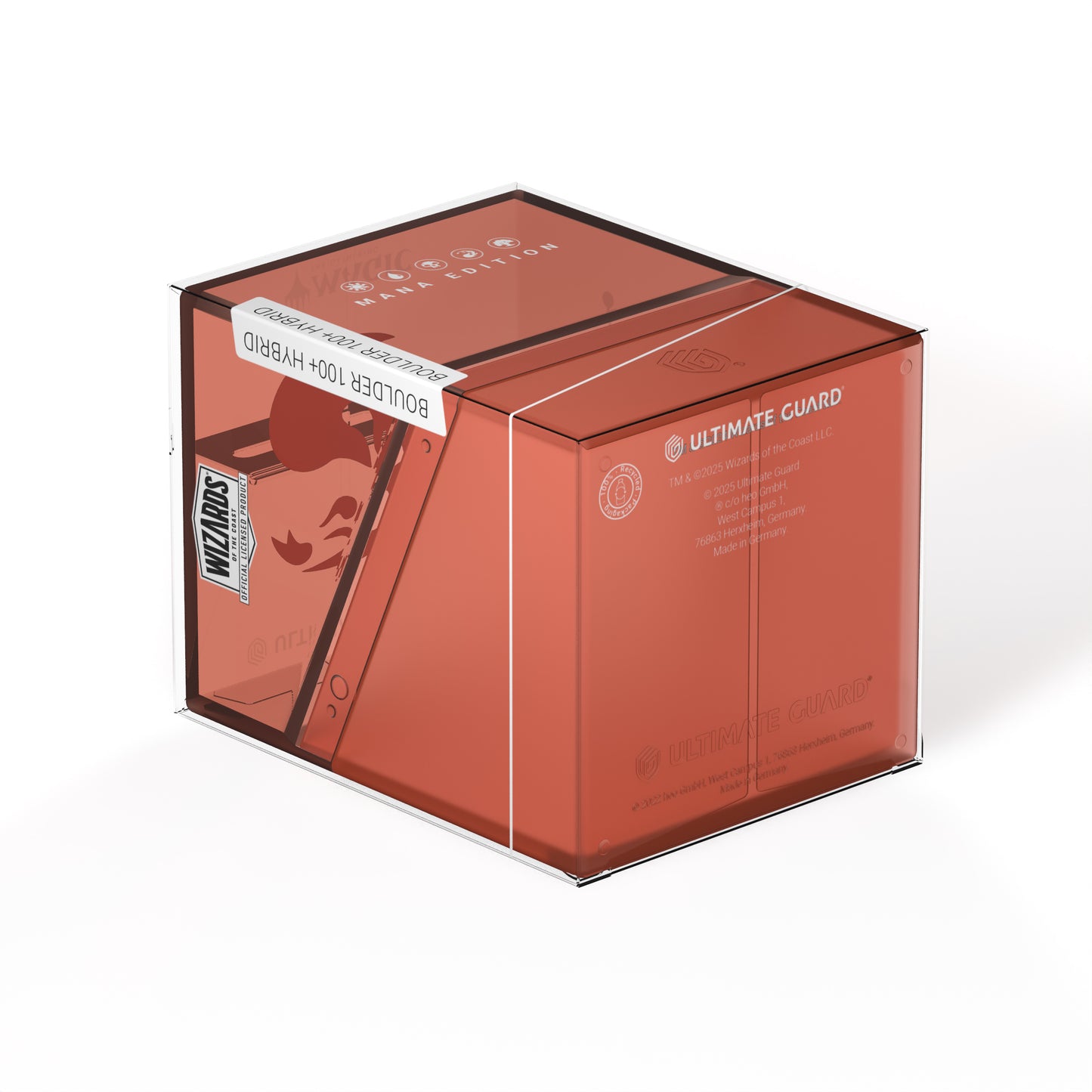 Ultimate Guard Deck Case Boulder 100+ – Magic: The Gathering Mana Edition: Mountain