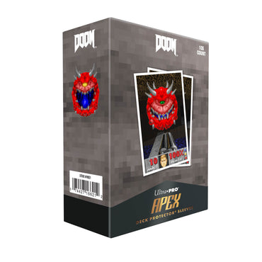 Ultra PRO D-Pro Apex Deck Protector – DOOM Cacodemon (105ct)