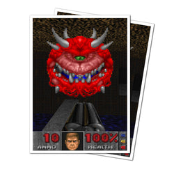 Ultra PRO D-Pro Apex Deck Protector – DOOM Cacodemon (105ct)