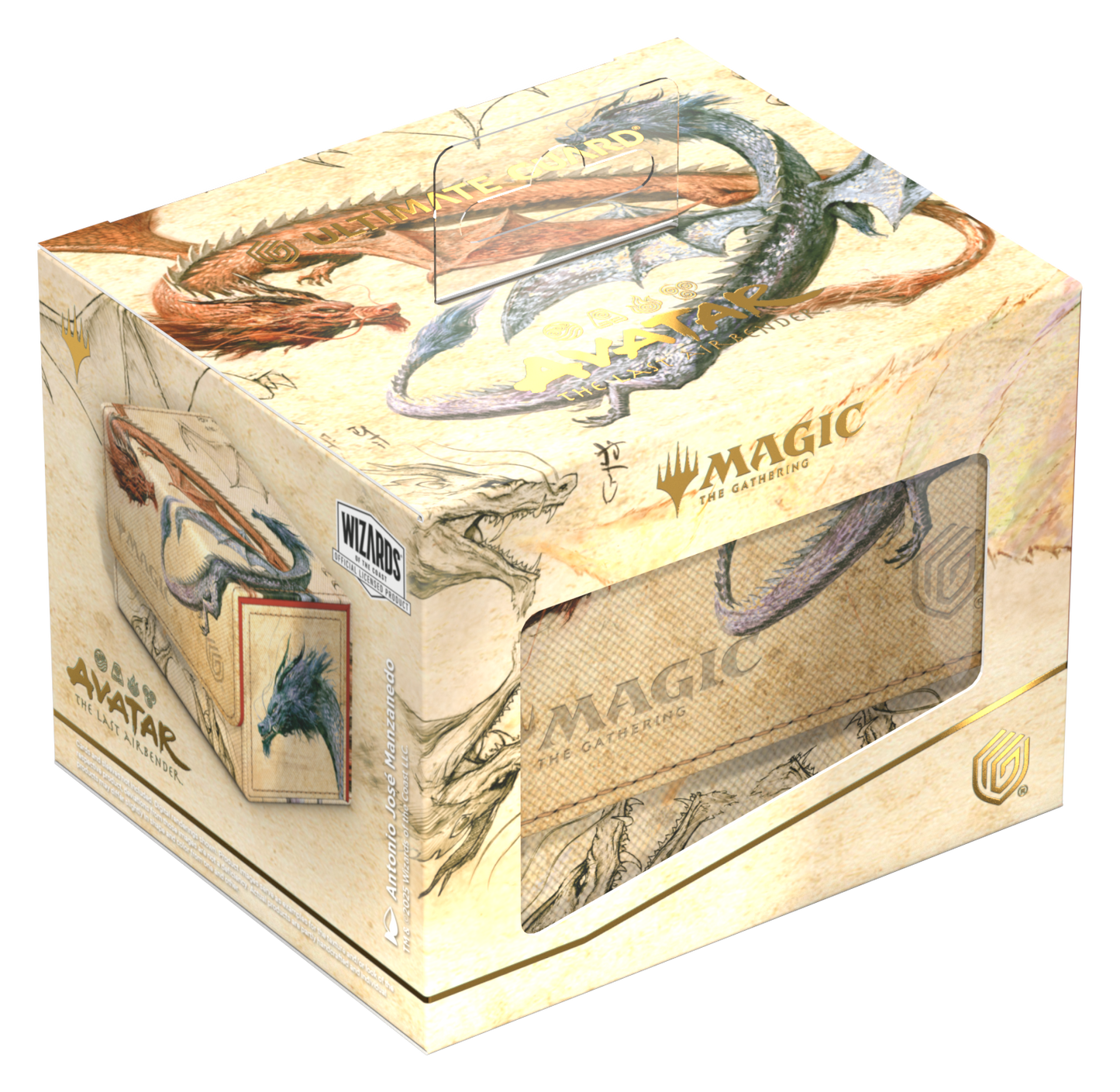 Ultimate Guard Sidewinder 100+ Xenoskin Deck Case – Avatar: The Last Airbender (Red Rare Alt Art)