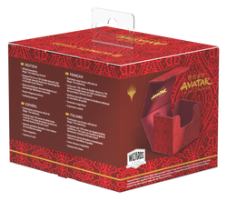 Ultimate Guard Sidewinder 100+ Xenoskin Deck Case – Avatar: The Last Airbender (Mana Symbol Red)