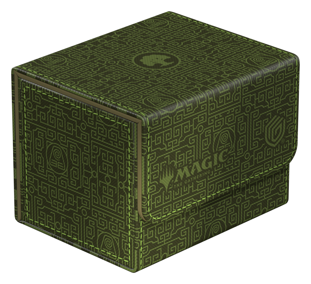 Ultimate Guard Sidewinder 100+ Xenoskin Deck Case – Avatar: The Last Airbender (Mana Symbol Green)