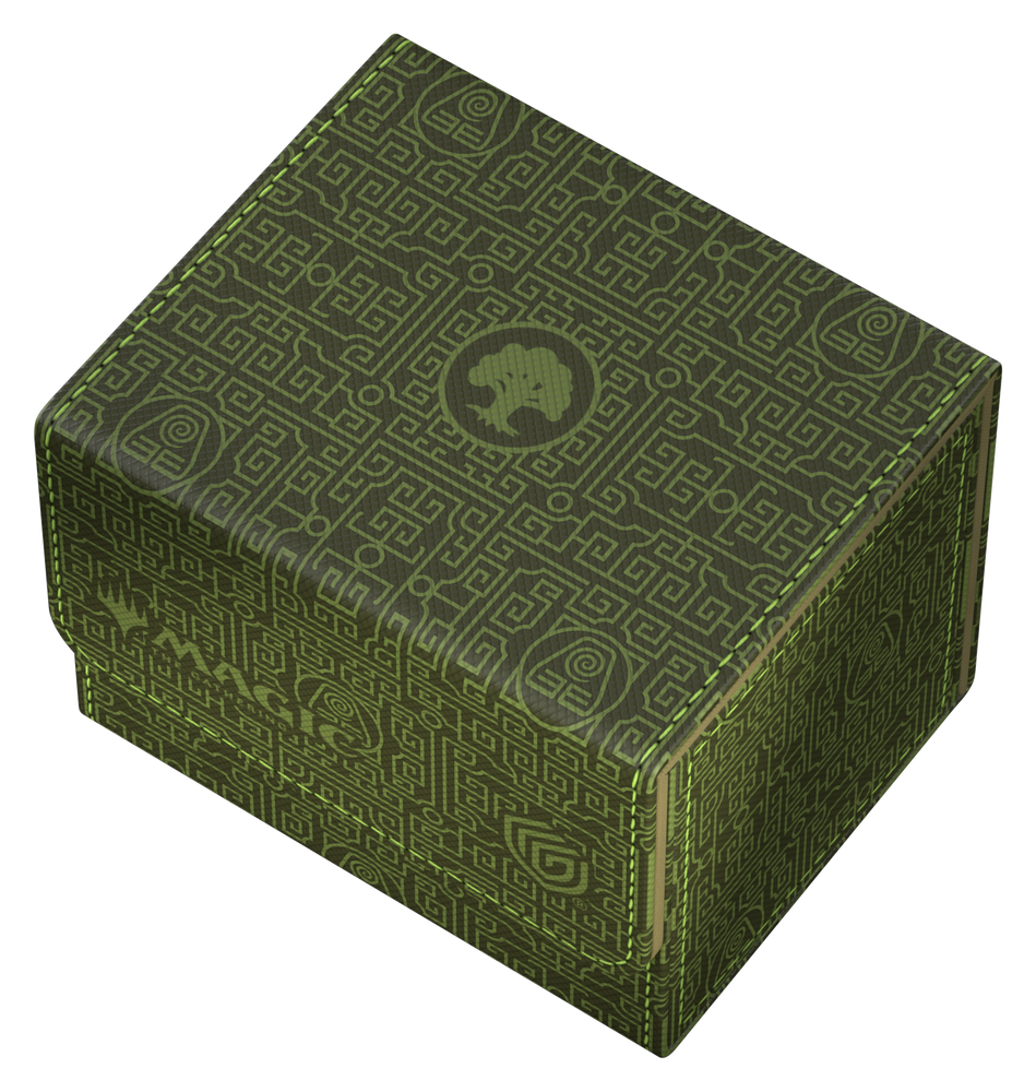 Ultimate Guard Sidewinder 100+ Xenoskin Deck Case – Avatar: The Last Airbender (Mana Symbol Green)
