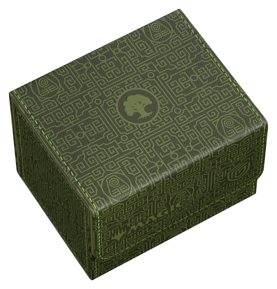 Ultimate Guard Sidewinder 100+ Xenoskin Deck Case – Avatar: The Last Airbender (Mana Symbol Green)