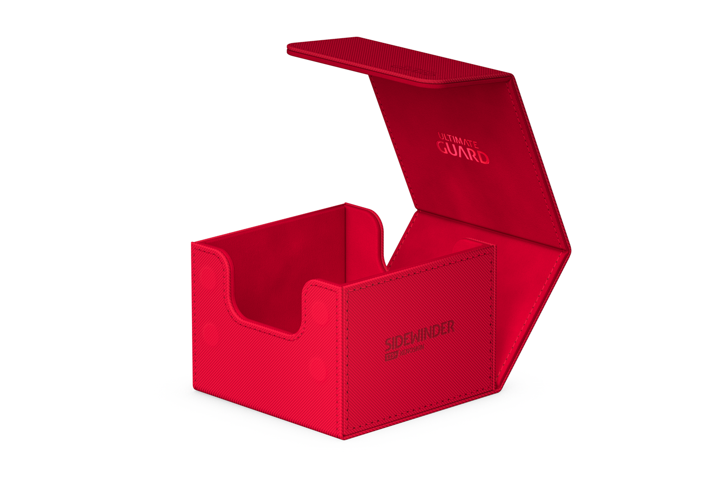 Ultimate Guard Sidewinder 133+ Monocolor Deck Case – Red