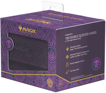 Ultimate Guard Sidewinder 100+ Xenoskin Deck Case – Avatar: The Last Airbender (Mana Symbol Black)