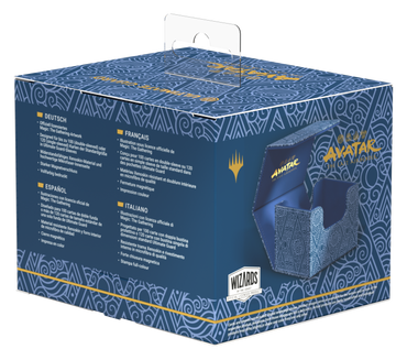 Ultimate Guard Sidewinder 100+ Xenoskin Deck Case – Avatar: The Last Airbender (Mana Symbol Blue)