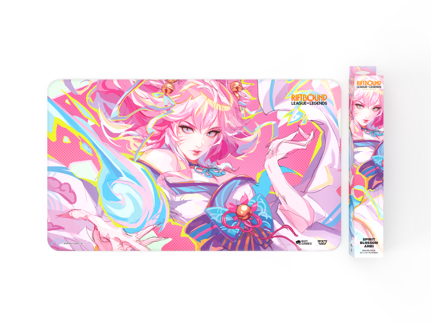 Riftbound League of Legends TCG: Spiritforged Playmat - Spirit Blossom Ahri