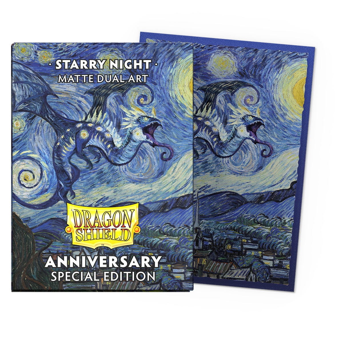 DRAGON SHIELD SLEEVES DUAL MATTE STARRY NIGHT 100CT