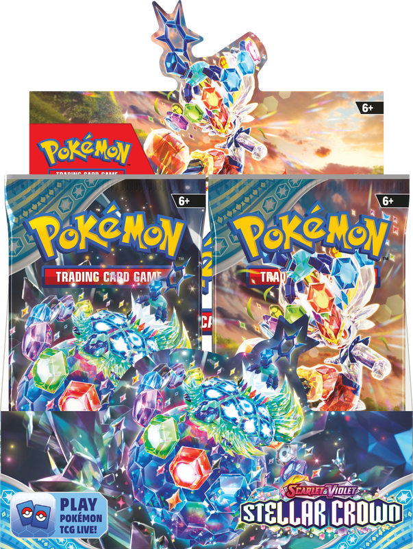 Pokemon Scarlet & Violet Stellar Crown Booster Box