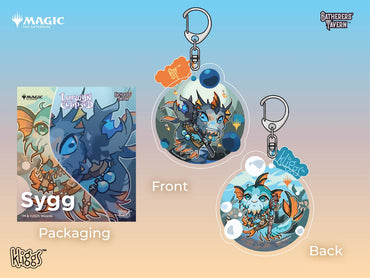 GATHERERS TAVERN MTG LORWYN ECLIPSED KEYCHAIN (Sygg)