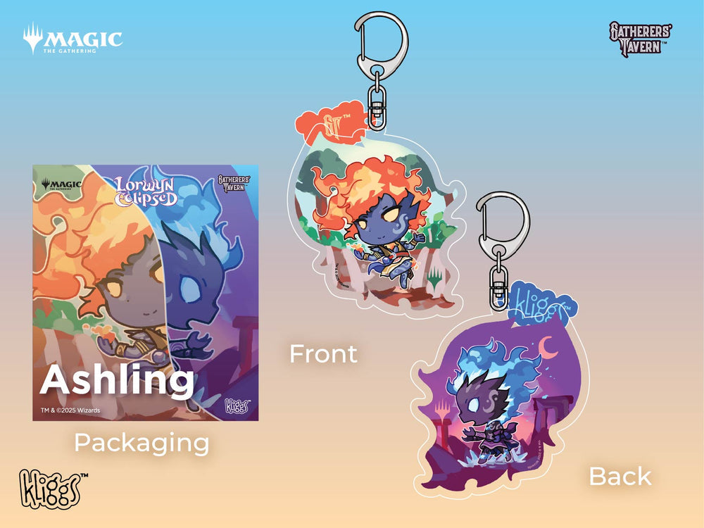 MTG Lorwyn Eclipsed Keychain – Ashling (Gatherer’s Tavern)