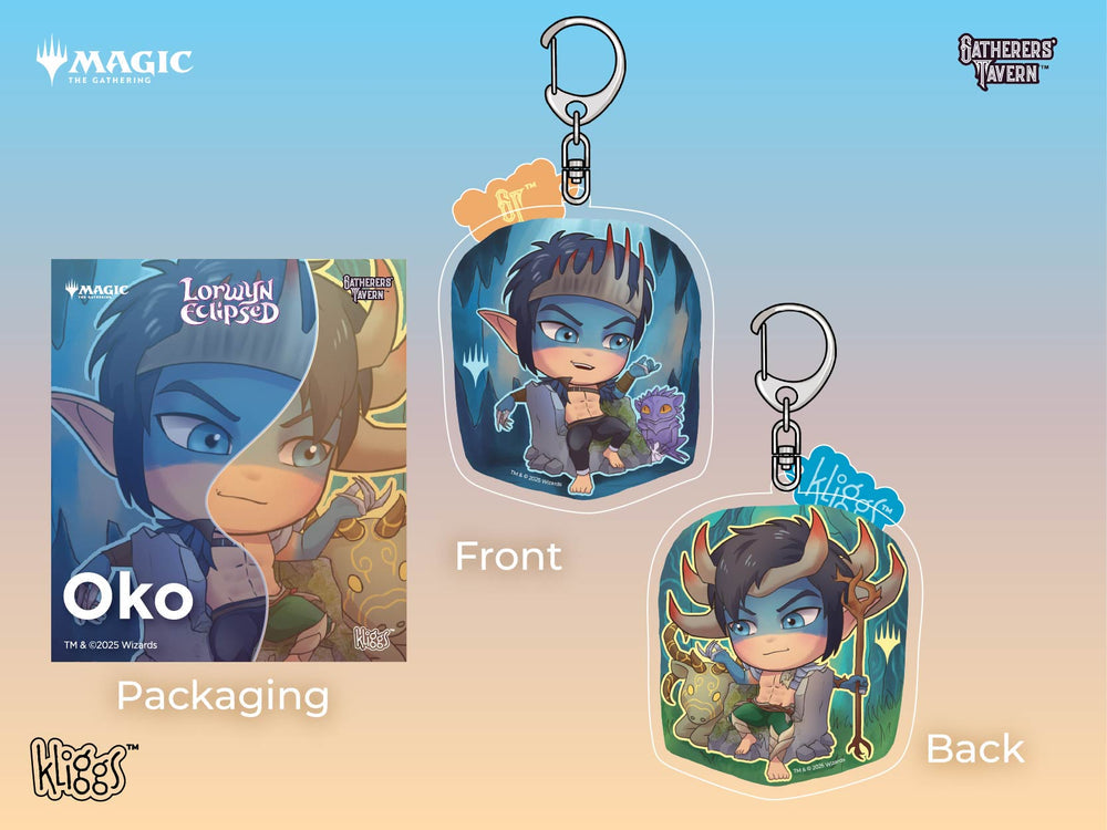 GATHERERS TAVERN MTG LORWYN ECLIPSED KEYCHAIN (Oko)