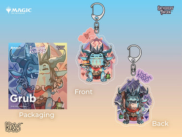 GATHERERS TAVERN MTG LORWYN ECLIPSED KEYCHAIN (Grub)