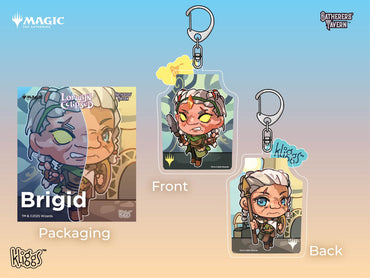 GATHERERS TAVERN MTG LORWYN ECLIPSED KEYCHAIN (Brigid)